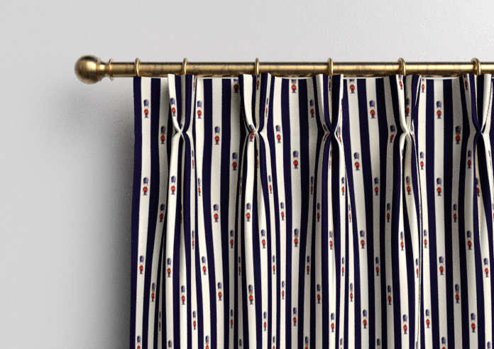 Kings Breakfast, Stripe Prince - Made to Measure Curtains - Image 10